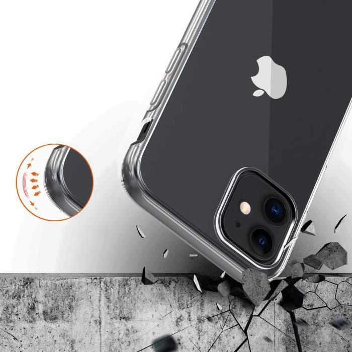 Case - PHONILLICO - iPhone 12 MINI - Ultra Slim - Silicone Gel TPU - Transparent