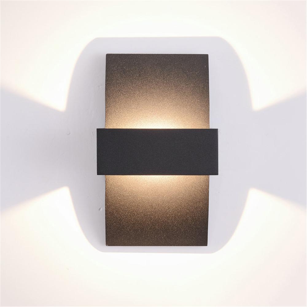 Creativity 12W LED Indoor Wall Lamp Aluminum Sconce Bedroom Bedside Light Living Room Aisle Wall Lights Modern LED Wall Lamps