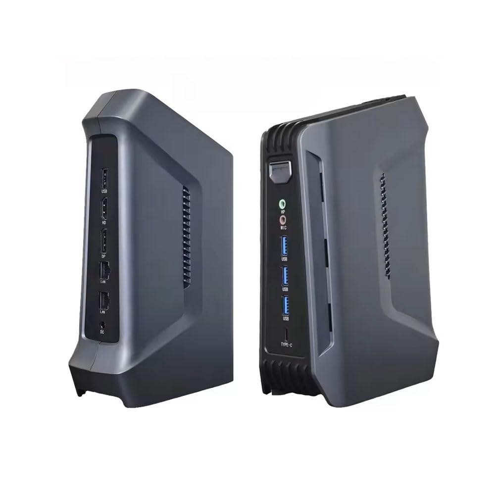

SZBOX Міні-ПК Малий ПК F12 155H Windows 11 Pro Intel Core Ultra 7 155H до 16 ГБ DDR5 512 ГБ SSD Ігрова консоль Міні Міні-комп ютер (до 4,8 ГГц)
