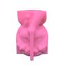 Geometric 3D Wreath Girl Gypsum Silicone Molds Storage Box Mold for Making Succulent Plant Pot Flower Pot Pen Holder