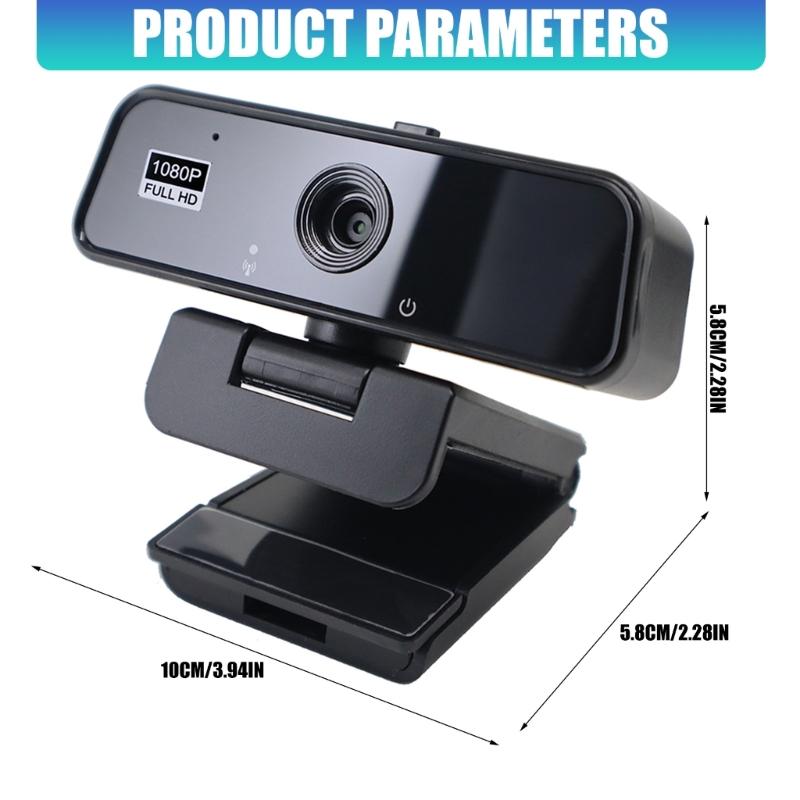 UHD 4K USB Webcam With 360 Degree Rotatable Base Perfect For Live Streaming And Remote Meetings