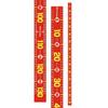 51in Fishing Tape Measure Adhesive Ruler Portable Fish Measurement Tool for Anglers Waterproof Soft Fish Measuring Tape