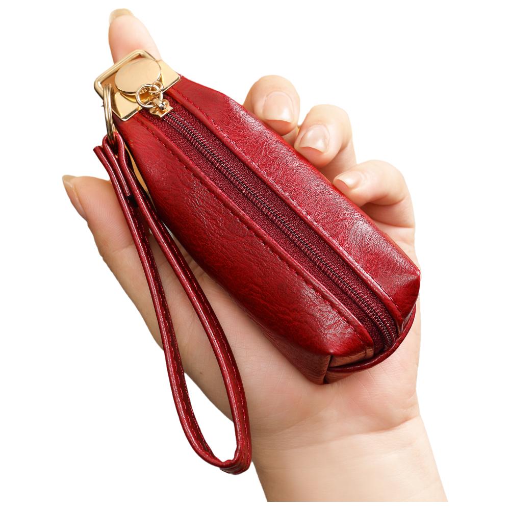 Compact Earphones Lipstick Storage Bag Casual Style Portable Coin Purse Cash