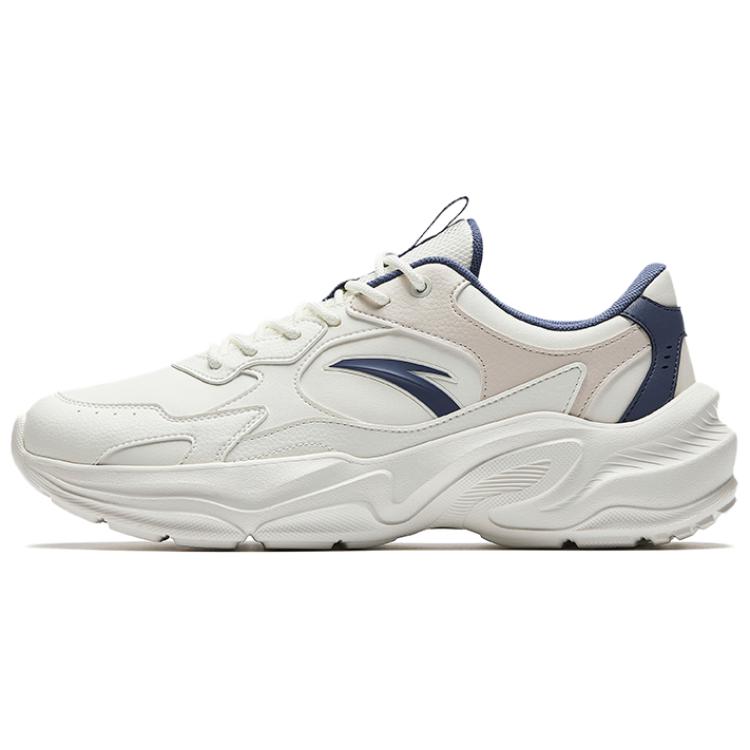 New Anta Little Millennium Abrasion Resistant Breathable Low Top Casual Shoes Men's Blue White 912538826-6