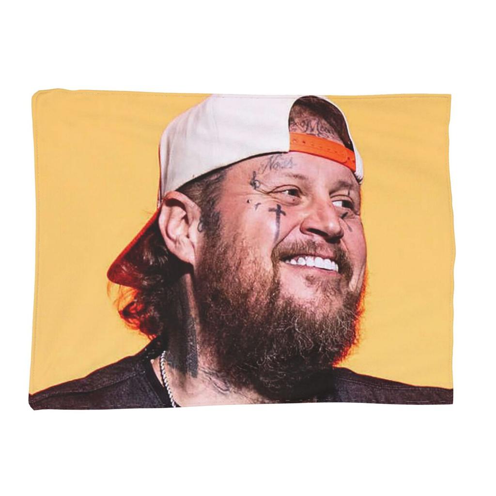 Jelly Roll Beautifully Broken Tour Rapper Blanket Soft Flannel Throw Blanket Plush for Bed Living room Picnic Travel Couch