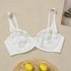 Plus Size Lace Bralette Women Thin Brassiere with Wire No Foam Pad 75C 80D 100C 105D
