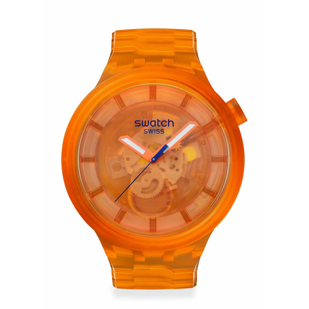 

Swatch ORANGE JOY SB05O103 Orange Wristwatch, оранжевый