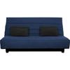 DUNLOPILLO 2-seater Sofa Bed - Navy - DREAM