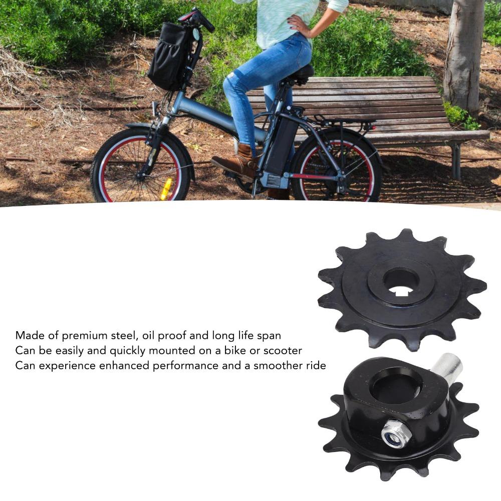 410 13T Chain Sprocket with Crankset Sprocket Gear Durable Chain Wheel Sprocket  for Scooter