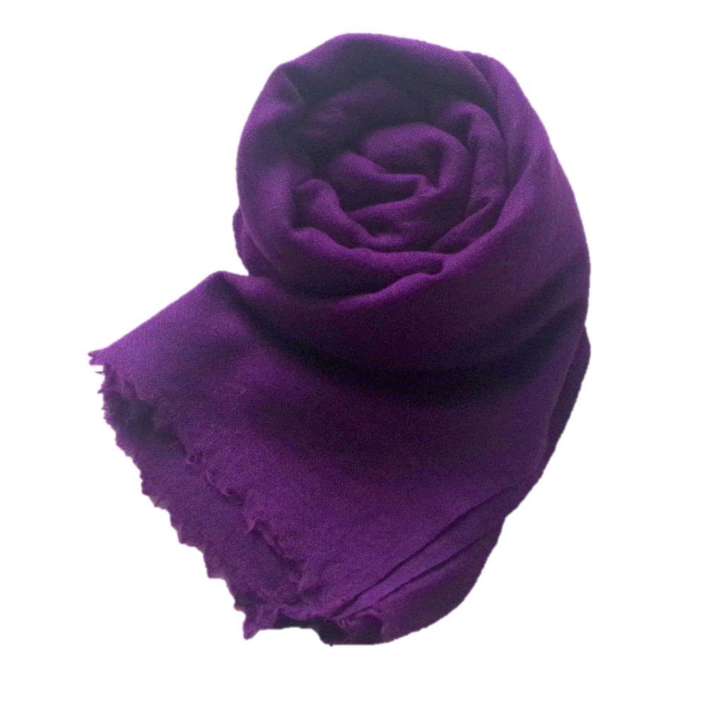 all over the Large Silk and Wool Stole for Men and Cashmere Perfect for and 77th Birthdays [.a world] Women, Fall/Winter, Purple, Touch, 70th, 77th,