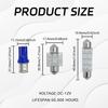24PCS LED Interior Car Lights, Interior Car Lights Dome Light Set T10 31 Blue