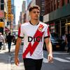 2026 Neues Rayo Vallecano Herren-T-Shirt, Erwachsenengröße, Y2K Street Style, Schnelltrocknendes Trainings- und Fitness-Top, Freizeit-Sportbekleidung, Familien-T-Shirt