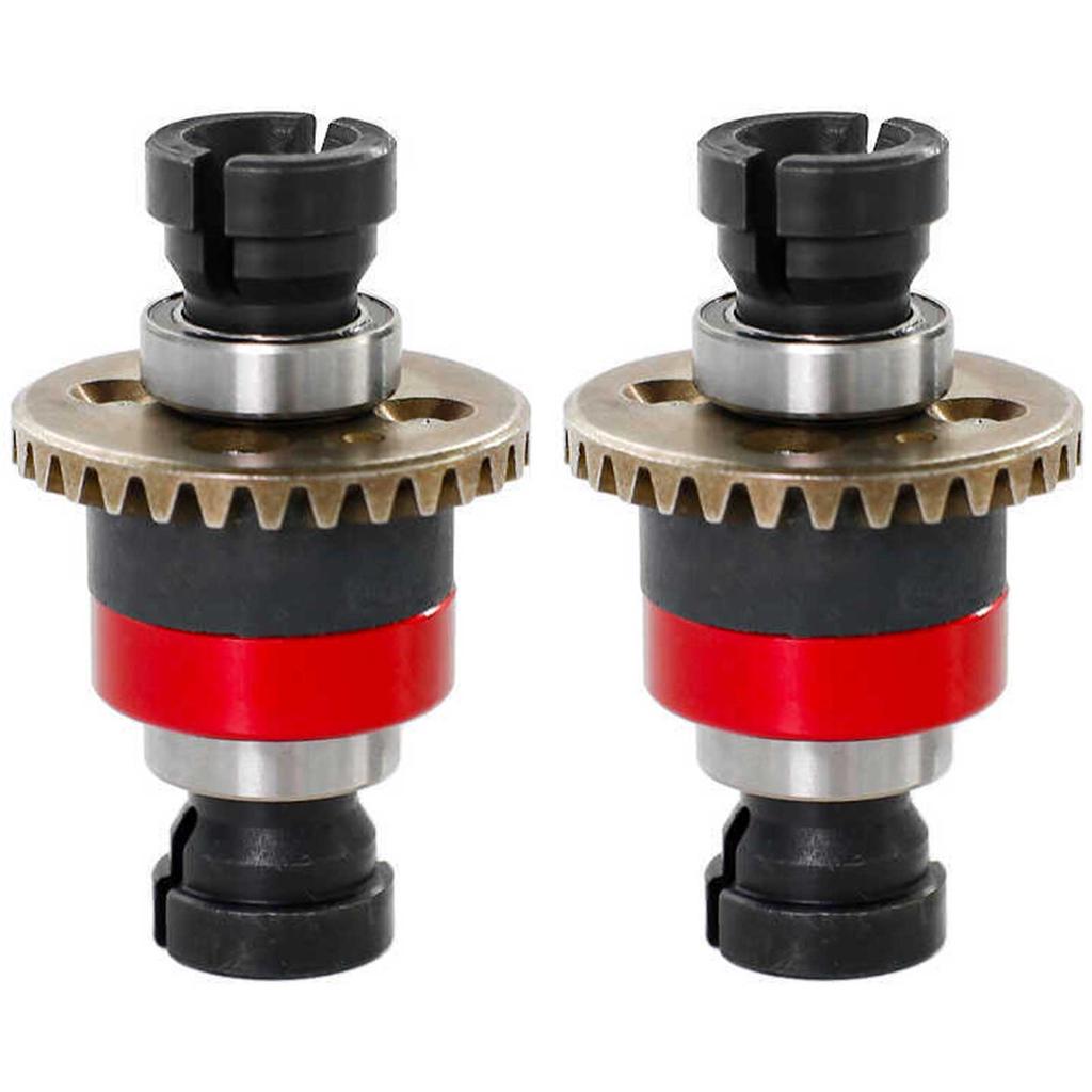 2PCS Metal Front Rear Differential Wheels Universal Fits RC-Car Spare Parts RC-Car Accessories