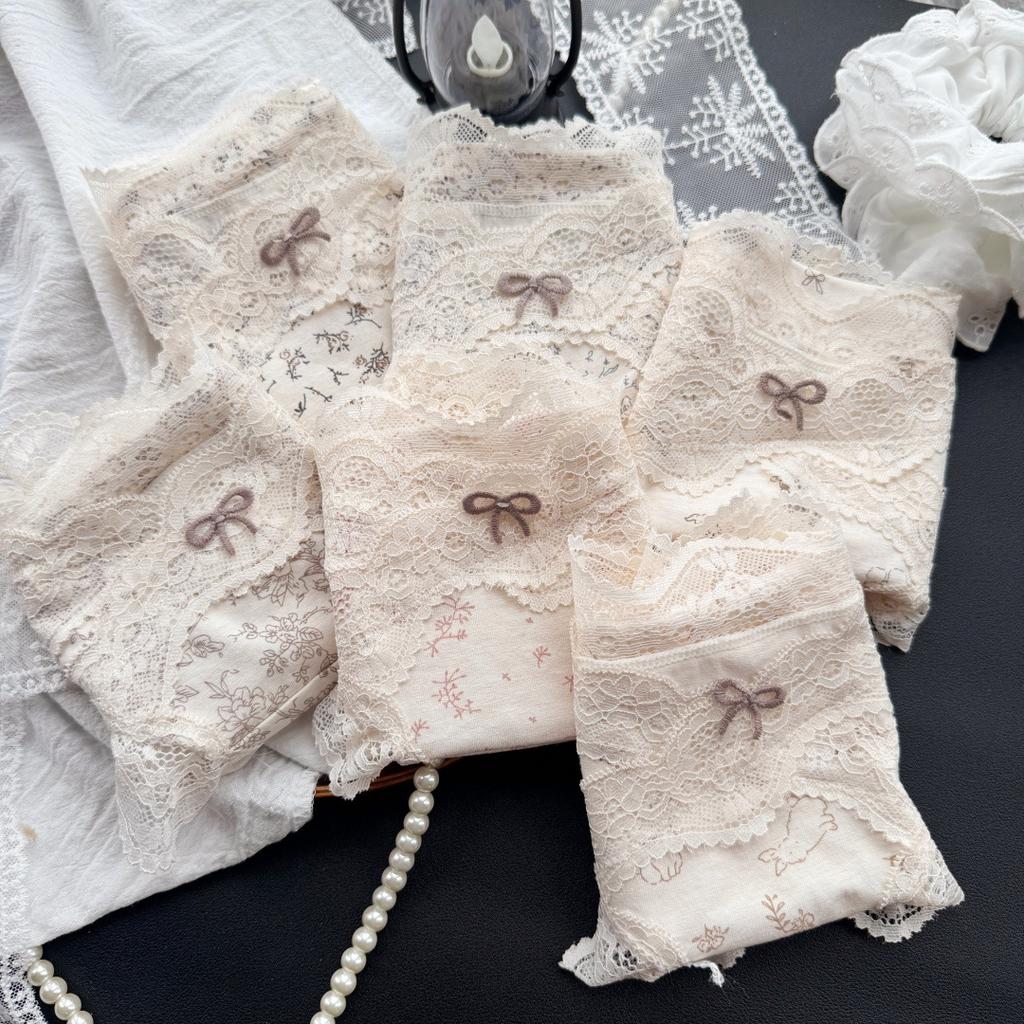 Moda Donna Primavera Estate Nuovi Slip in Cotone a Vita Bassa