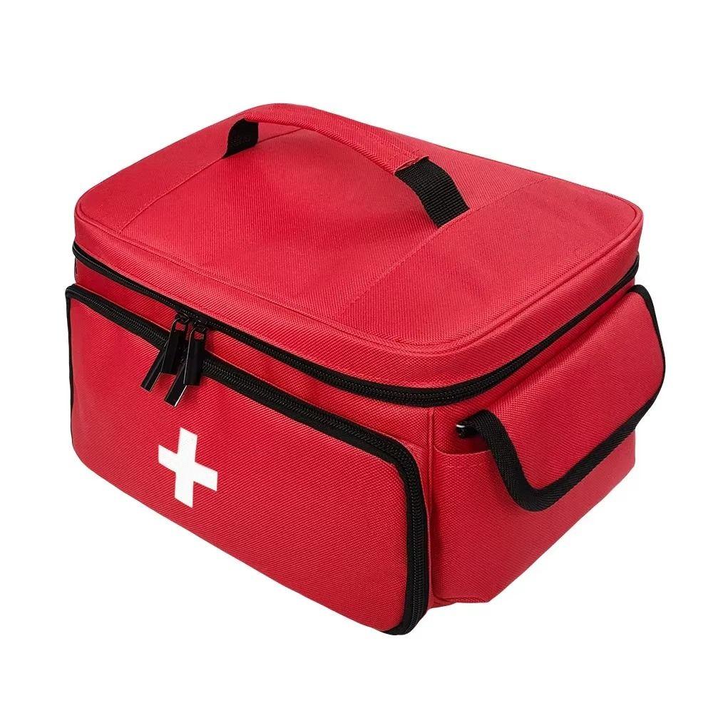 Portable Medicine Carry Bag Large Capacity Layered Medicine Boxes Medicine Kit Bag  Travel