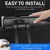 Car Headrest Mount Tablet Headrest Holder Car Phone Holder Road Trip Essentials Suitable for 4.7-12.3"Cellphones and Tablet