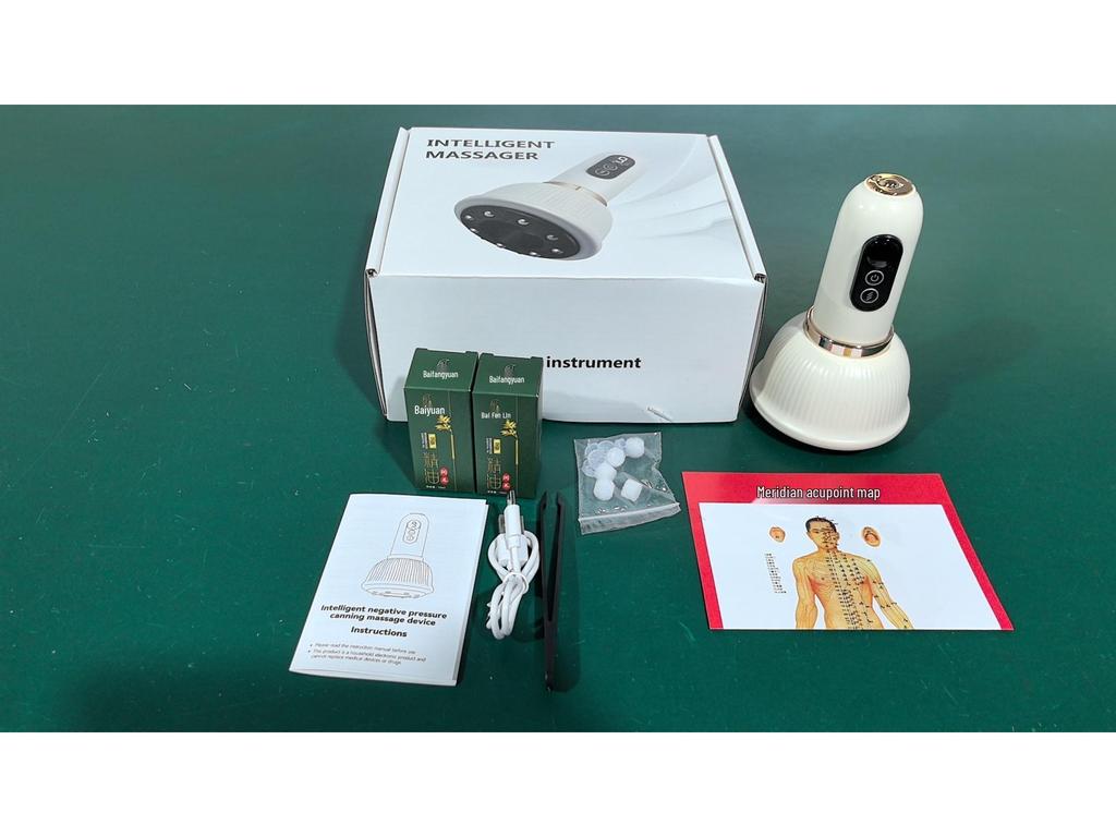 Wireless Heating Slimming Belly Massager with Full Body Vibration and Meridian Dredging Electric Brush