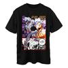 ONE PIECE Nika Luffy Gear 5 Anime Men Women Summer T-shirt Harajuku Oversized Retro Short-sleeved Loose Casual Comfort Y2k Top
