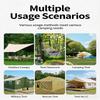 Fluorescent Outdoor Tent Peg 25cm Glow Camping Stakes Heavy Duty Ground Nails for Shelter Hiking Secure Fastening 10pcs