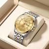 Men'S Watch Double Calendar Quartz Watch Waterproof Luminous Fashion High Value Men'S Watch