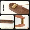 Vintage Wood Incenses Stick Holder Plate for Home Decors and Relaxation Meditations Incenses Burners Tray Ashes Catcher