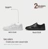 Men's Trendy Summer White Mesh Cowhide Sneakers