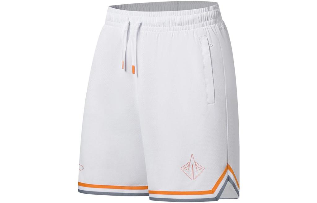 Li Ning Basketball Suit Men's White+White AATS081-2