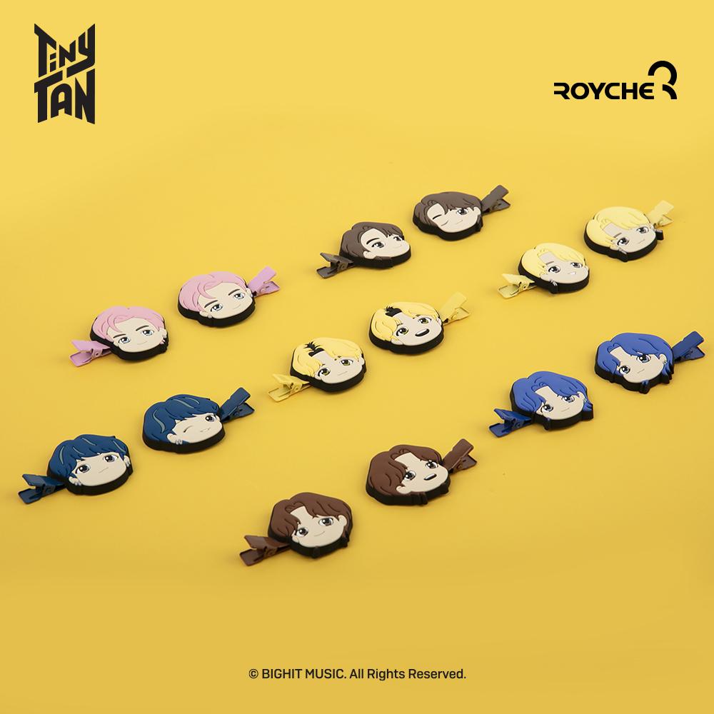 BTS (Bangtan Boys) TinyTAN Butter-Haarspange, offiziell, original, authentisch, K-POP, Idol