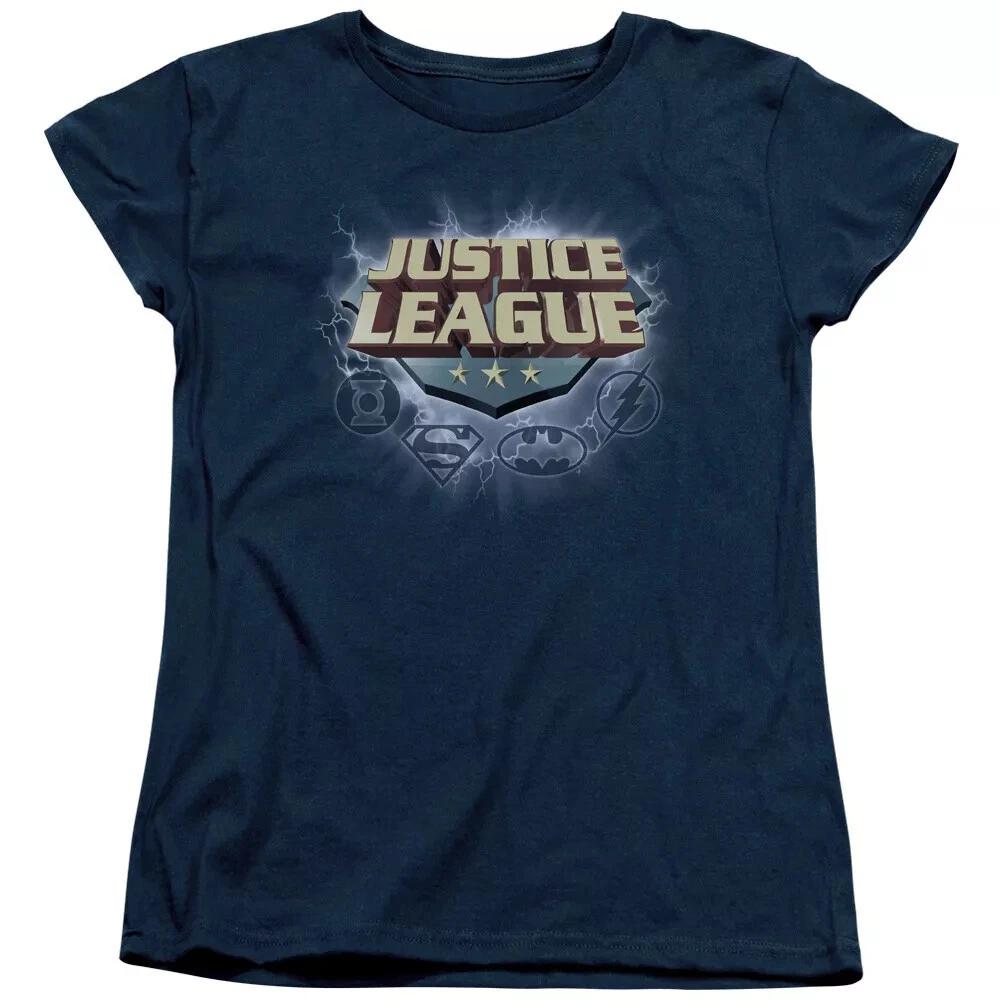 Justice League Of America  Storm Logo  Women s T-Shirt S