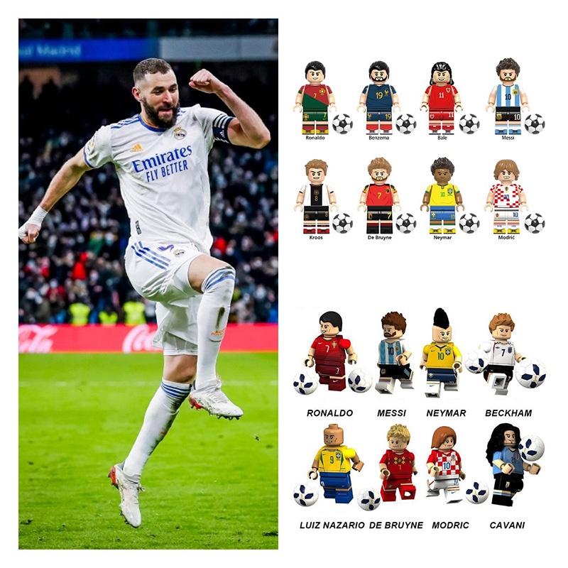 Science Xp013-020 Messi Neymar Football Team Building Blocks Toy