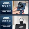 Leather Phone Case for Huawei Pura 90 Pro Max Pura80 Ultra P70 Pro Plus Metal Ring Scalable Wristband Holder Protective Shell