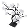 24LED Fiber Optic Tree Lamp USB Powered Simulation Flower Light for Household Decoration