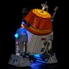 P10102 DIY LED Light Kit For Lego 75416 Chopper (C1-10P)™ Astromech Droid Assembled Building Block Toy Decoration Adjustable Lighting Accessories