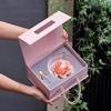 Luxury Ceramic Peony Incense Burner - Elegant Fragrance Ornament for Office or Home, Personalized Business Souvenir with Custom Logo
