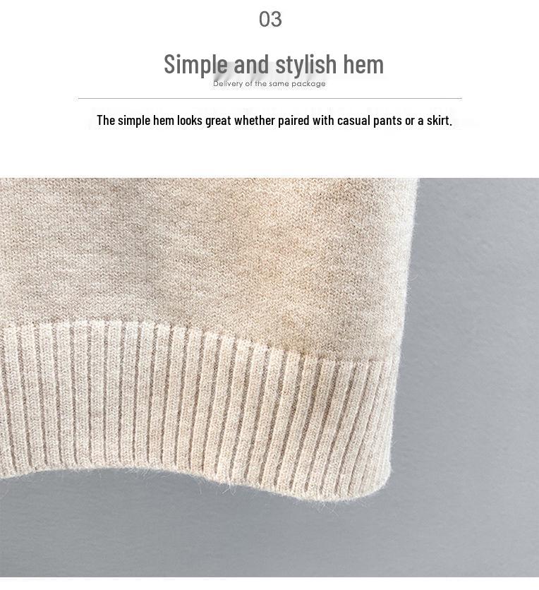 Knitted V-Neck Sleeveless Women's Cardigan Sweater - Korean Style, Loose Fit for Spring/Fall/Winter.