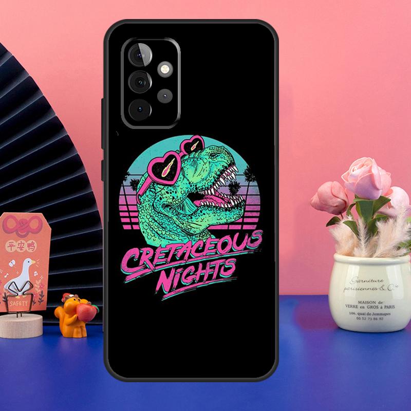 Cute Dino Dinosaur Case For Samsung Galaxy A54 A34 A24 A14 A73 A53 A33 A23 A13 A52 A32 A22 A12 A51 A71 Cover