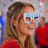 Football Glasses, Soccer Themed Decorative Glasses, Lightweight Paper Frame Party Props, for Fan Gatherings And Team Building