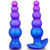 Remote Control Vibrating Anal Plug - Alien Beaded Dildo 10 Speeds, Silicone AV Wand for Men Women, BDSM Solo Play Adult Toy