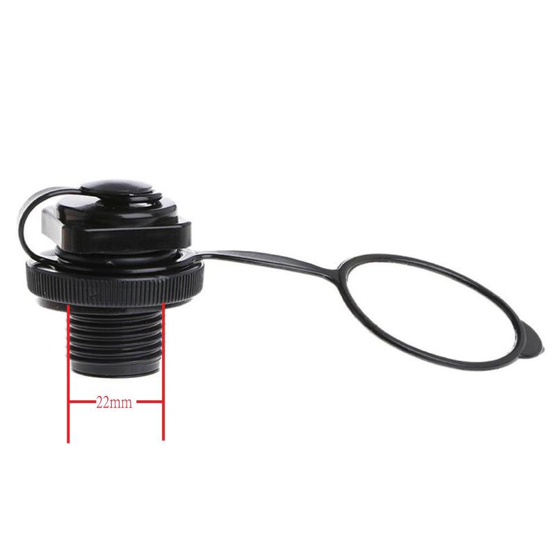 1/2Pcs 22Mm Replacement Air Valve Screw With Base Pvc For Inflatable Pool Boats Kayak Rafting Rubber Dinghy Airbed Air Plug Boat