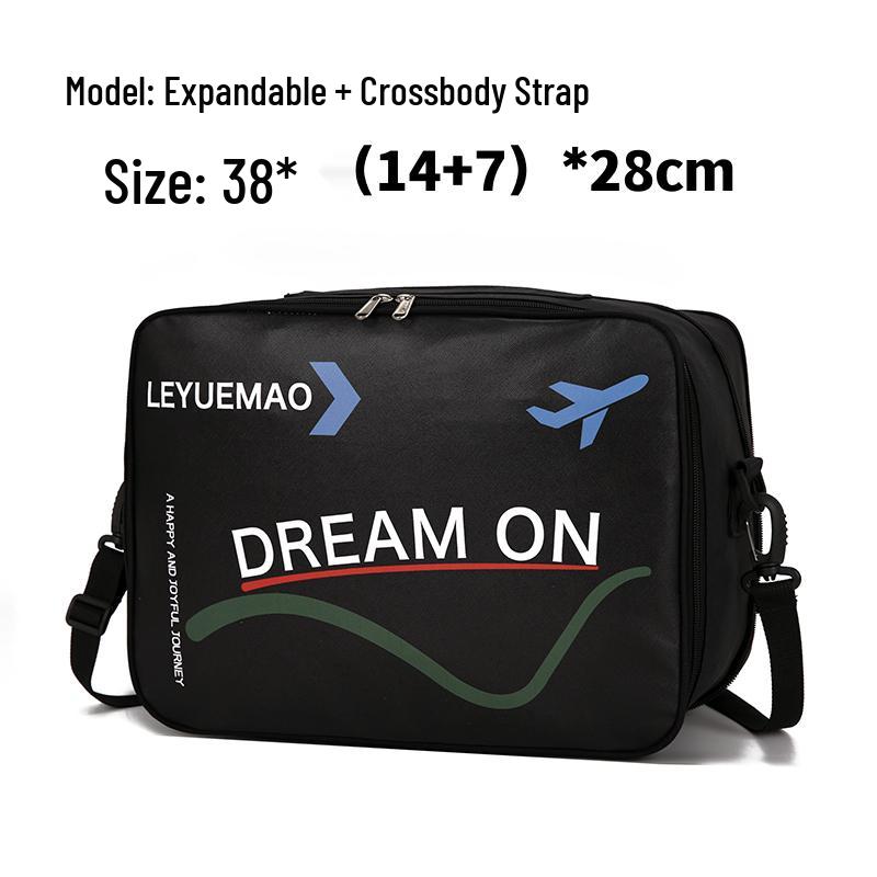 Travel Duffel Bag: Oxford Fabric Rolling Luggage and Storage Bag