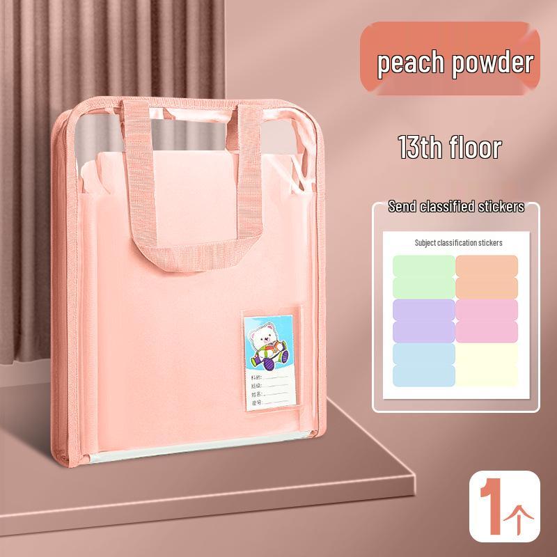 A4 Multi-layer Transparent File Folder for Students