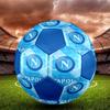 Pallone Calcio a 5 Napoli FC Colorato Per Tutte le Età Misura 5 Cucito a Macchina PVC Pronto per la Competizione Resistente Alto Rimbalzo