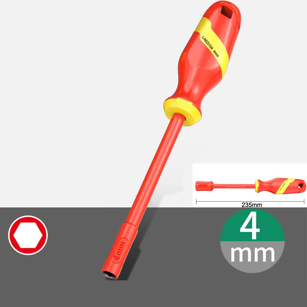 10mm VDE High Voltage Tool High Voltage Tool High Voltage Wrench Multi-Size Compatibility Professional Use Reliability