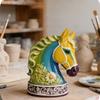 Horse Aromatherapy Candle Cup Silicone Mold DIY Handmade Concrete Gypsum Storage Box Plant Flowerpot Mold