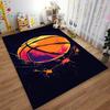 Colorful Basketball Theme Carpet for Bedroom or Living Room Decor Suitable for Use As an Anti-slip for Living Room Bedroom Sofas