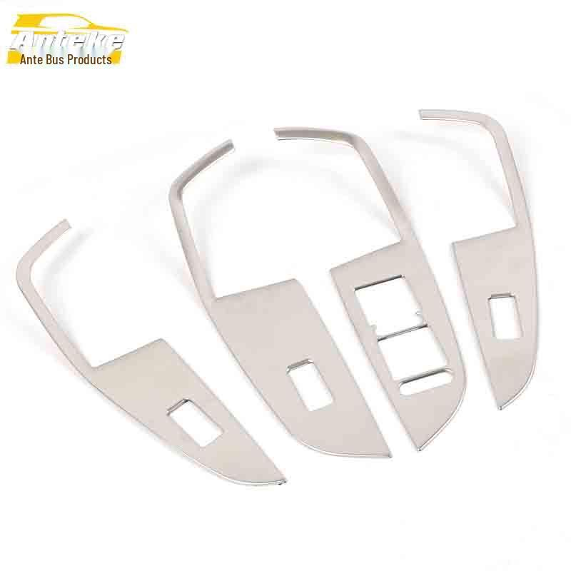 Dongfeng Fengguang S560 Glass Lift Decorative Frame & Stainless Steel Window Armrest Switch Sticker