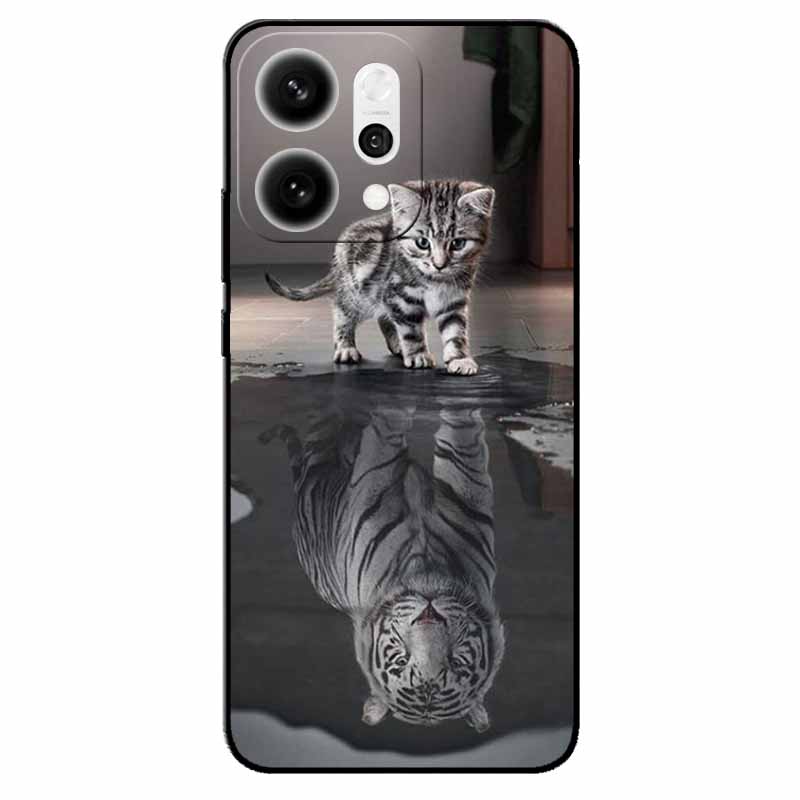 For Oppo Reno14 Pro/ Reno14 5G Case Black TPU Silicone Back Cover Case For Reno14 Pro 5G PKZ110 Bumper Phone Funda Reno14 PLA110