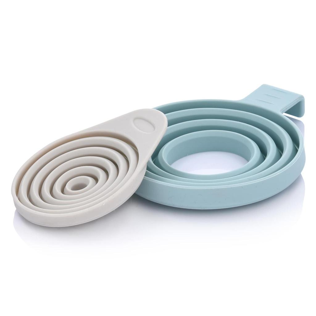 Set of Collapsible Silicone Funnels, FYNDIG DUKA