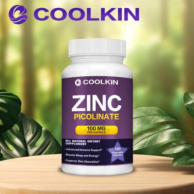 Zinek pikolinát 100 mg - Vysoká účinnost vstřebávání, Podpora imunitního systému & Posilovač