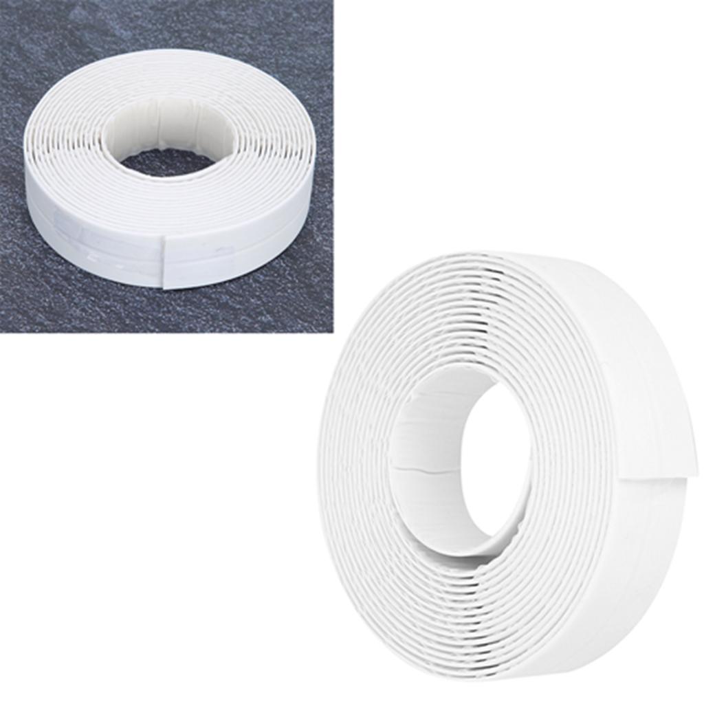 22mm White PE Kitchen Bathroom Gaps Waterproof Sealing Strip Stovetop Toilet Sticker Tape